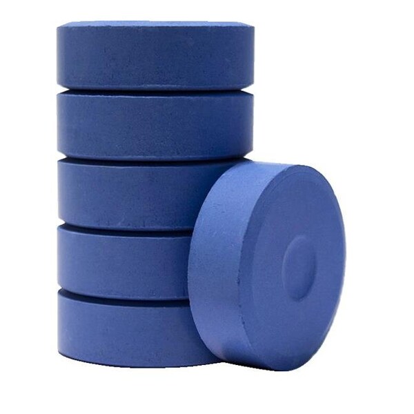 Jack Richeson Jack Richeson 1591284 Large Tempera Cakes; 2.25 x 0.68 in. - Cobalt Blue; Pack of 6 1591284 - main